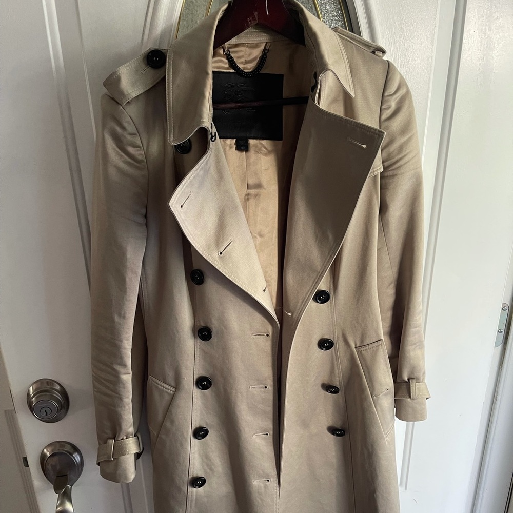 COPY - Burberry trench coat stone 42 belted